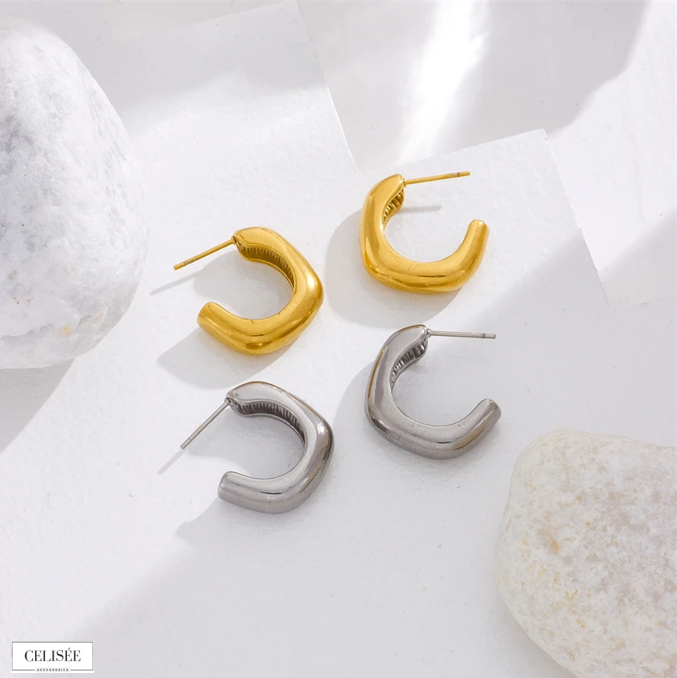 Celisée Curve Luxe Hoops