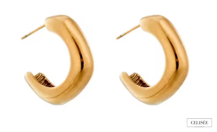 Celisée Curve Luxe Hoops