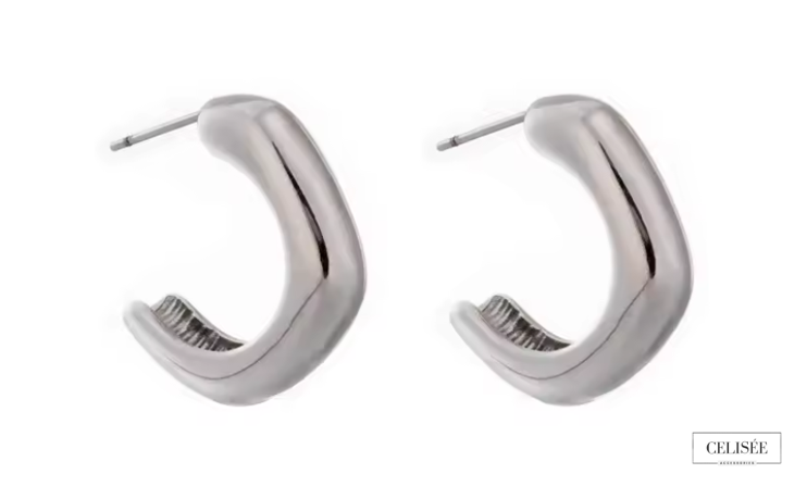 Celisée Curve Luxe Hoops