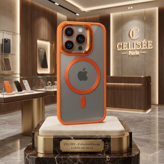 Auréline Stand – MagSafe iPhone Case with Camera Ring Holder